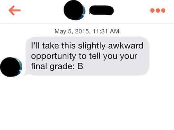 Tinder Match Text