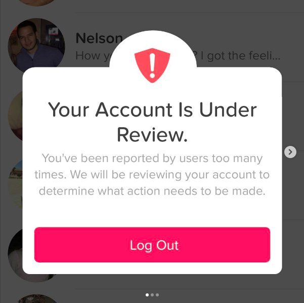 What causes Tinder to shadowban someone