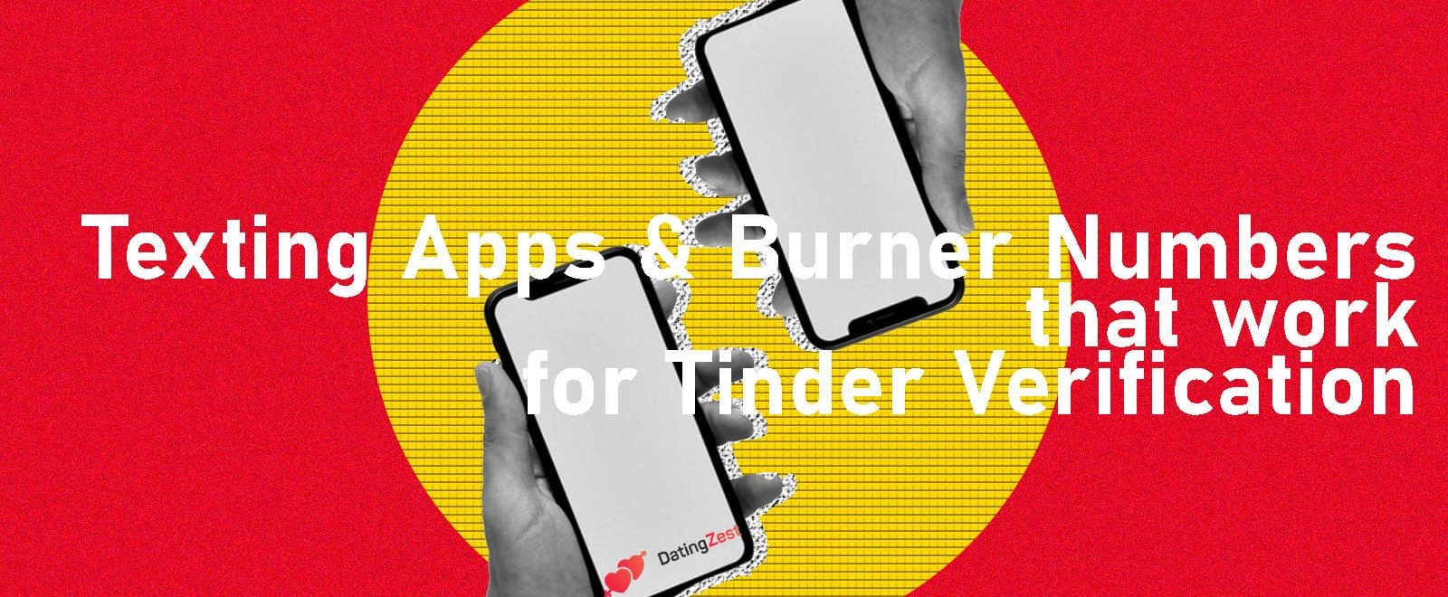 Texting Apps and Burner Numbers that Work With Tinder