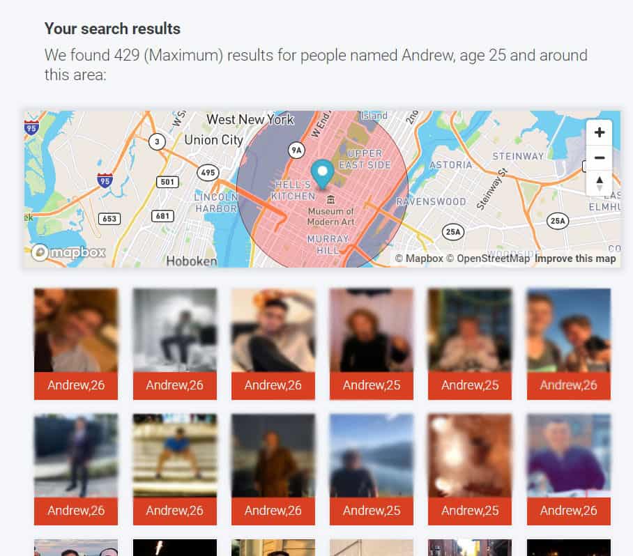 My Search Results Andrew Profile