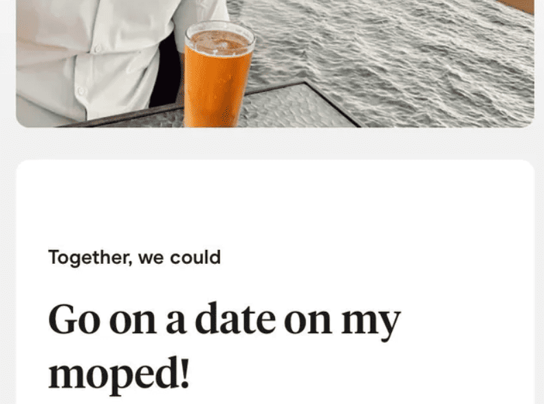 Change things up in your profile