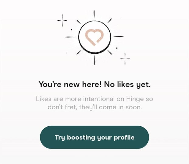 Fewer matches, likes, and overall notifications