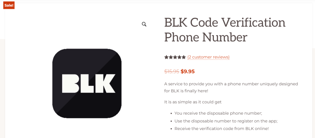Get your unique verification code from DatingZest’s BLK Phone Numbers