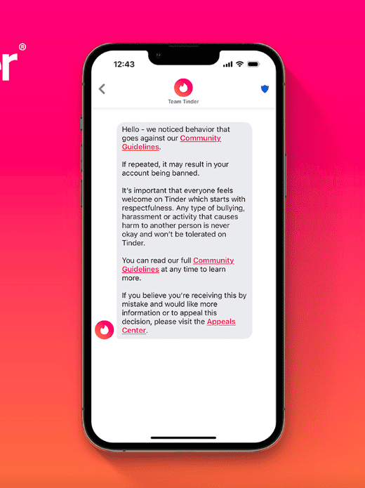 Tinder-Appeal-Center