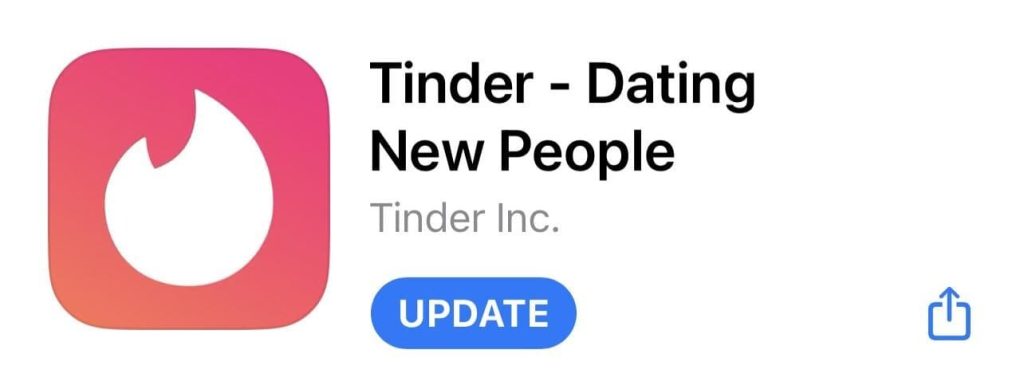 See if your Tinder app is up-to-date.
