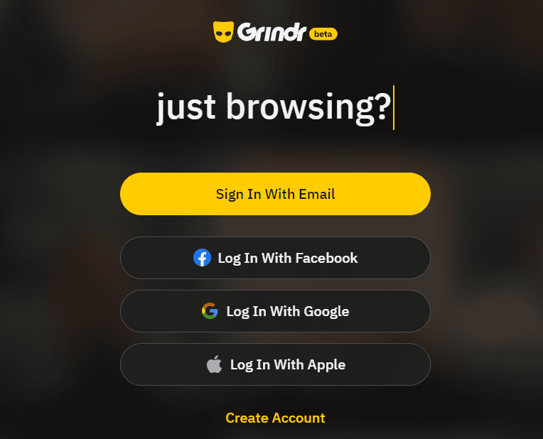Attempt to log in using your phone data