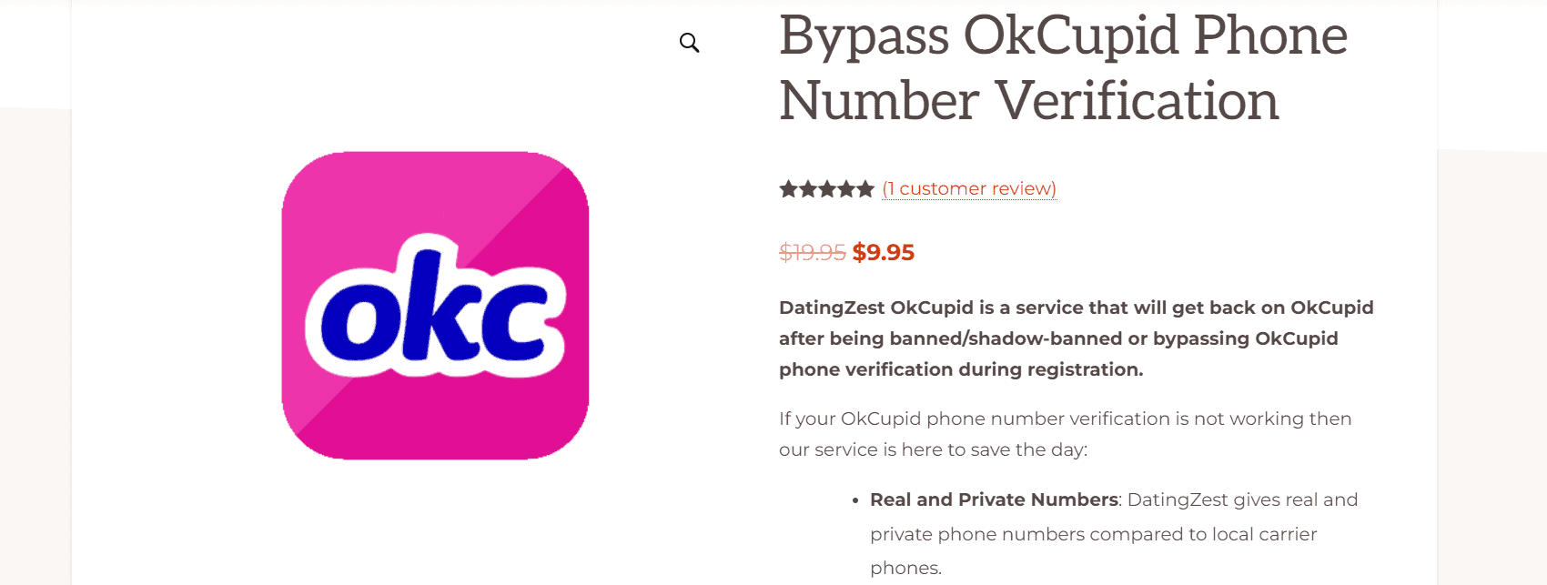 Get your OkCupid phone number at DatingZest