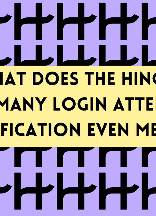 Top 4 reasons why Hinge is showing you a “Too many login attempts…” warning.